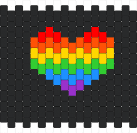 remix pride - heart,rainbow,pride,black