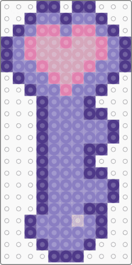 Mini Heart Key - purple,pink,cotdkeys,key,heart,pastel