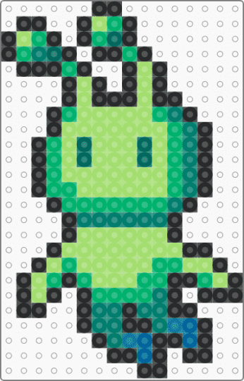 Green Alien - extraterrestrial,creature,scifi,green,alien,space