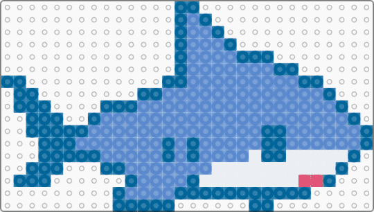 Shark - Medium - blue,shark,ocean
