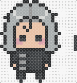 renji yomo :3 - renji yomo,tokyo ghoul,chibi,manga,character,black,gray,tan