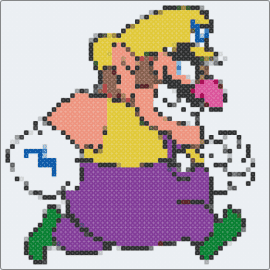 4 square Wario - wario,mario,nintendo,video games