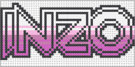 INZO - inzo,logo,dj,text,music,edm,gradient,retro,pink,white