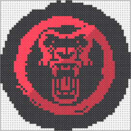 Brondo Logo - red - brondo,gorilla,music,edm,dj