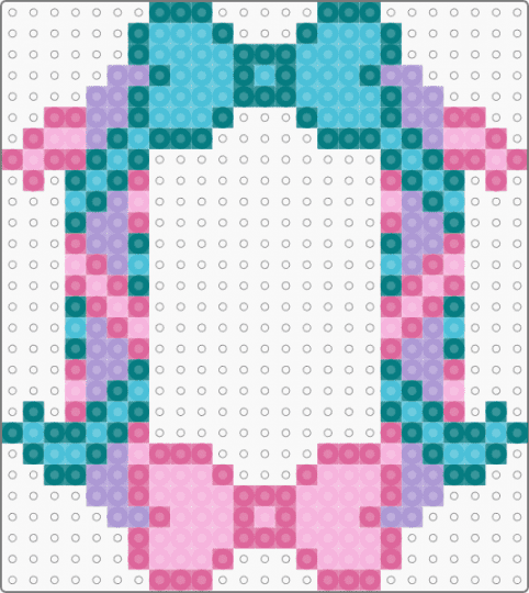 Double Ribbon Frame - pink,blue,ribbon,bow,frame