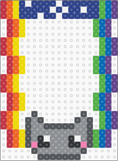 Nyan Cat Frame - blue,gray,rainbow,space,nyan cat,cat,grey