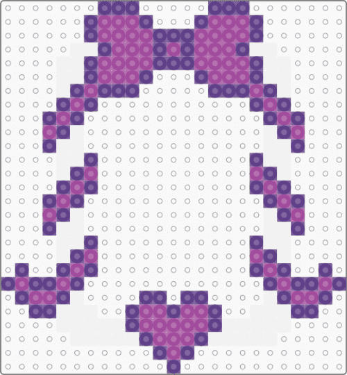 Purple Ribbon Frame - purple,white,ribbon,bow,frame