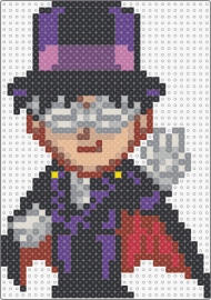 Tuxedo Mask - tuxedo mask,sailor moon,character,cape,top hat,anime,chibi,tv show,purple