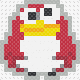 Pyoro - pyoro,warioware,nintendo,character,cute,video game,penguin,red,white