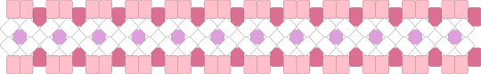 simple cuff :3 - pink,white,cuff