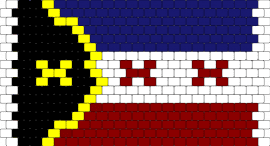 lmanburg flag pattern - lmanburg,minecraft,flag,video game,community,black,red,blue,white