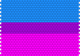 bi flag banner panel thing - bisexual,pride,banner,blue,pink