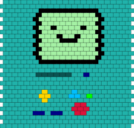 BMO - bmo,adventure time,character,cartoon,tv show,panel,face,console,teal,green