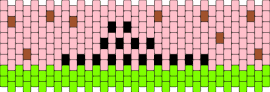 Map for project - watermelon,map,cuff,pink,green