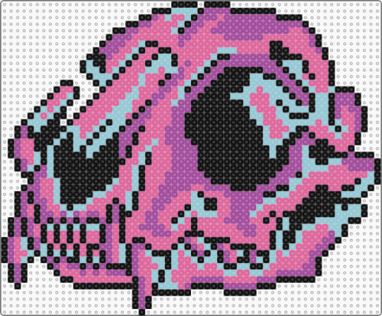 Cat skull - pink