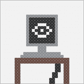 MR.FUN.COMPUTER (HORROR) - mr fun computer,sprunki,incredibox,video game,character,brown,gray,black