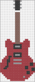 Guitar - guitar,instrument,music,electric,red