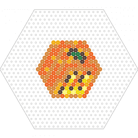 Pumpkin - Minecraft - pumpkin,minecraft,block,charm,video game,orange