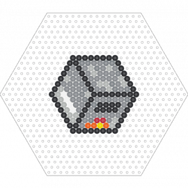 Furnace - Minecraft - furnace,minecraft,block,charm,video game,gray