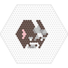 Cow (Head) - Minecraft - cow,minecraft,animal,block,charm,video game,brown