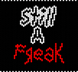 KoRn Still a Freak Panel - still a freak,korn,text,panel,music,metal,black,red