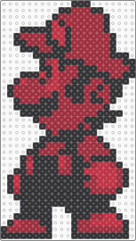 red mario - black,red