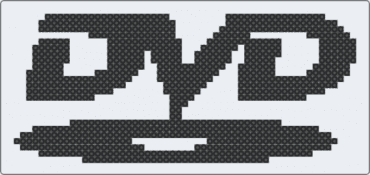 crochet #6: DVD - black, white