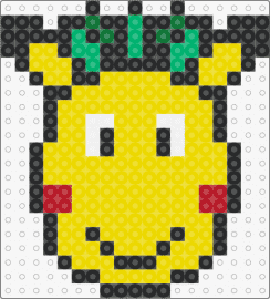 Pineapple Pikachu - pikachu,pineapple,pokemon,mashup,fruit,smile,gaming,yellow