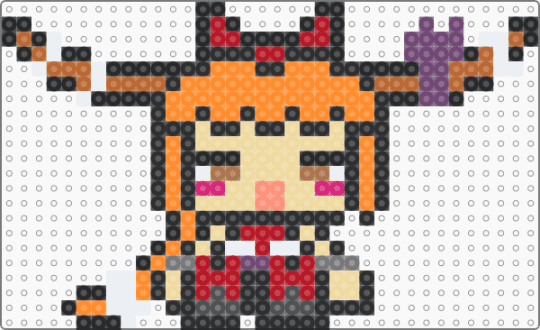 Suika Ibuki - black,beige,orange