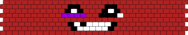 Super meat boy - super meat boy,face,video game,smile,cuff,red