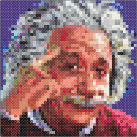 Albert einstein - albert einstein,portrait,panel,math,science,pink,gray,purple