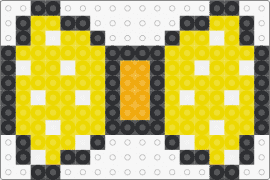 Zenitsu bow - zenitsu agatsuma,polka dots,bow,demon slayer,yellow