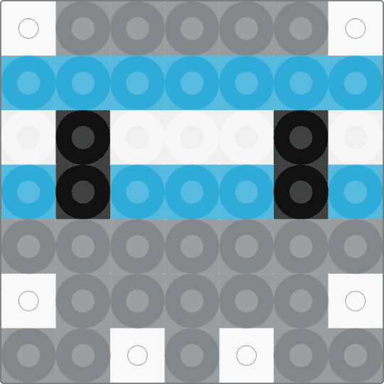 Demi boy octopus - gray,light blue