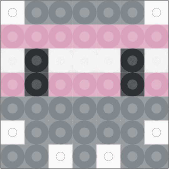 Demi girl octopus!! - gray,pink