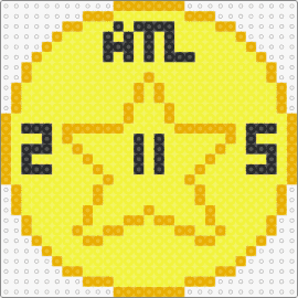 Gold Medal 2025 ATL - medal,gold,star,mario,nintendo,video game,yellow