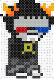 Sollux - sollux captor,ms paint adventures,character,animation,black,gray