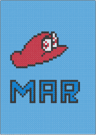 oceano - mario,hat,nintendo,panel,sign,blue,red