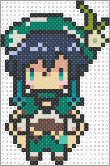 Venti - black,teal,beige,purple