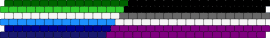 mlm / asexual - mlm,asexual,pride,cuff,green,blue,black,purple