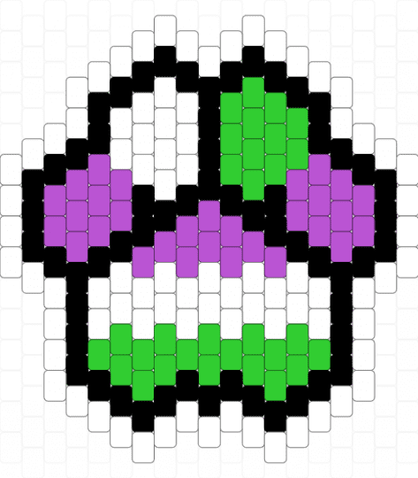 Chunky Genderqueer Paw - green,pink,paw,genderqueer,pride,pridepaw