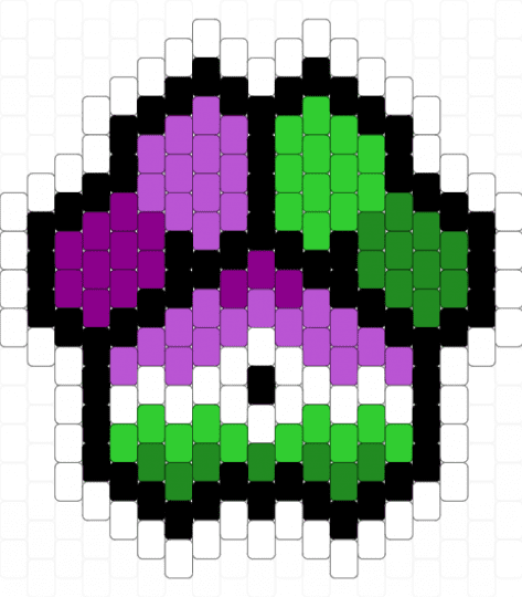 Chunky Voidpunk Paw - green,pink