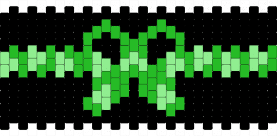 Scoliosis Awareness Green Ribbon (for St4rz4Lynx) - black,green,teal