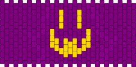 Basic Snatcher Cuff - a hat in time, face, purple, snatcher, video game, yellow