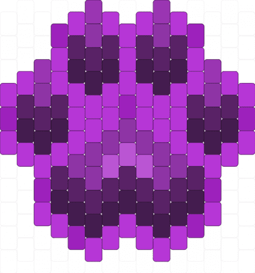 Symmetrical purple shaded cat paw with spots - pink,furry,fursona,purple