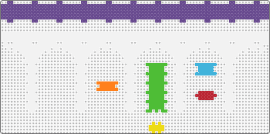 3D viaduct - white,purple,viaduct,bridge,3d,train,model