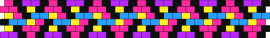 random pattern - colorful,cuff,zig zag