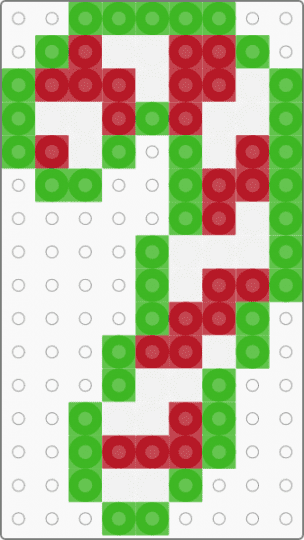candy cane - green,red,christmas,xmas,candy cane,candy,peppermint