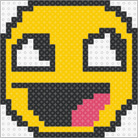 Epic face :) - epic face,emoji,roblox,smiley,video game,happy,yellow,black