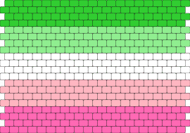 Abrosexual flag - abrosexual,pride,flag,green,pink