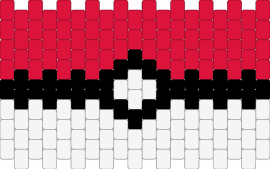 Pokéball - pokeball,pokemon,gaming,cuff,red,white